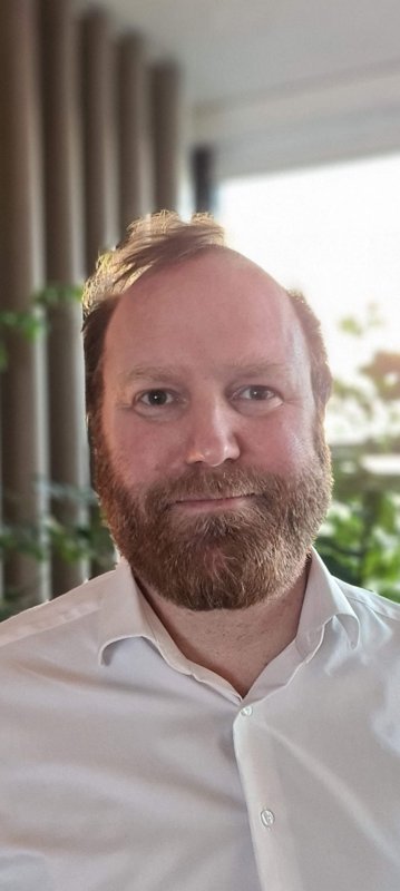 Portræt af Christian Egeberg Forsingdal
